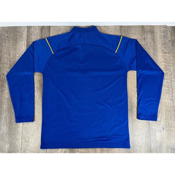 St. Louis Blues * NHL * 1/4 Zip Pullover * Blue * Long Sleeve * Men's Size Med - Picture 2 of 11